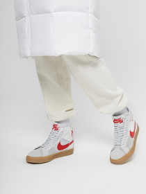Кеды высокие NIKE Sb Zoom Blazer Mid Premium модель FD5113-100 Фото