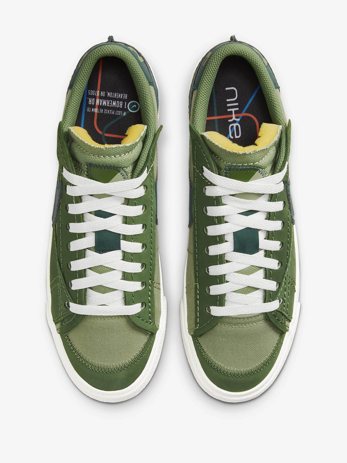 Кеди низькі NIKE Blazer Low 77 Jumbo модель FJ5468-386 Фото