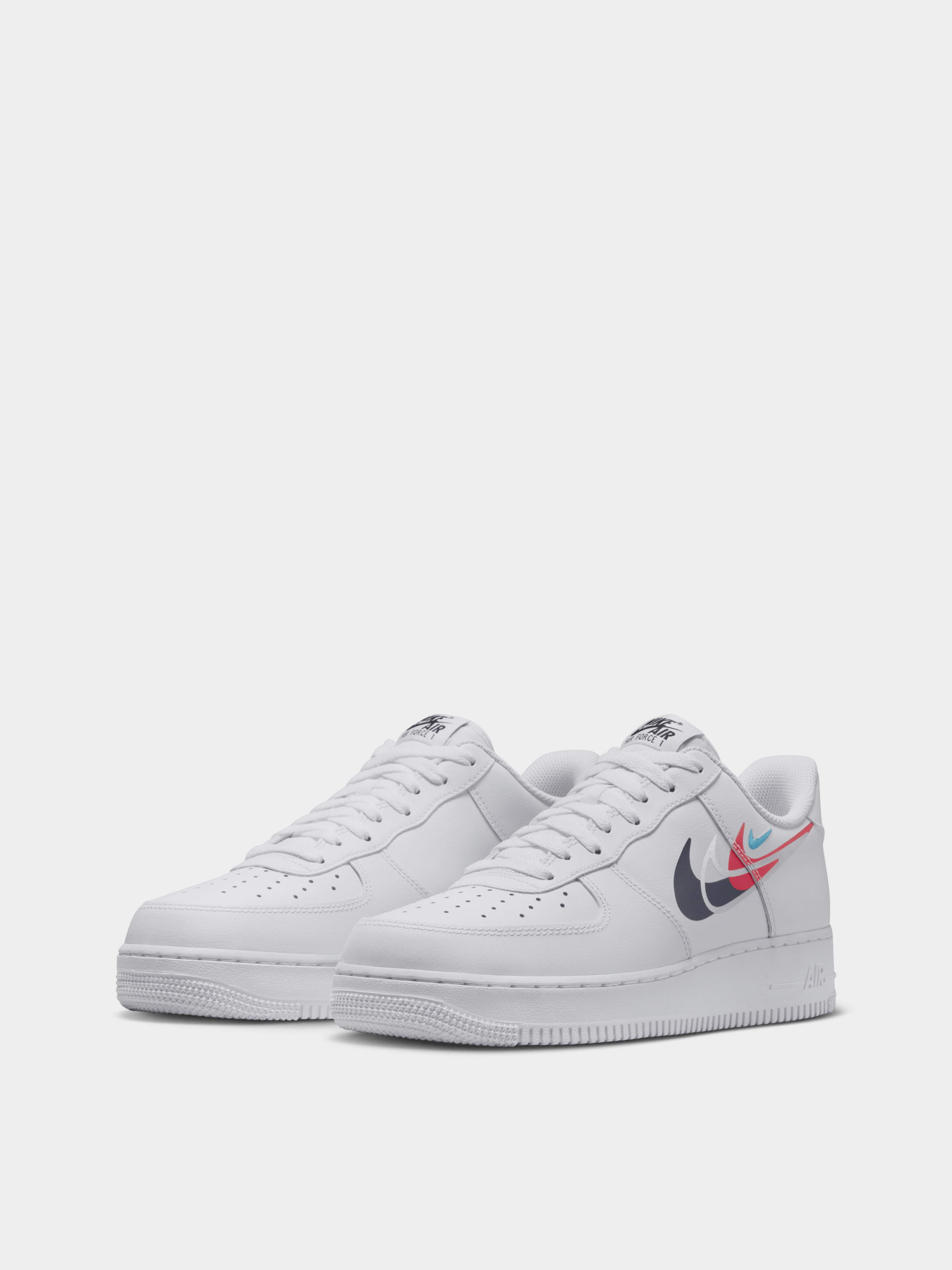 Кеди низькі NIKE Air Force 1 Low "Quadruple Swoosh" модель FJ4226-100 Фото