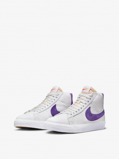 Кеди високі NIKE SB Zoom Blazer Mid модель DZ4949-100 — фото - INTERTOP