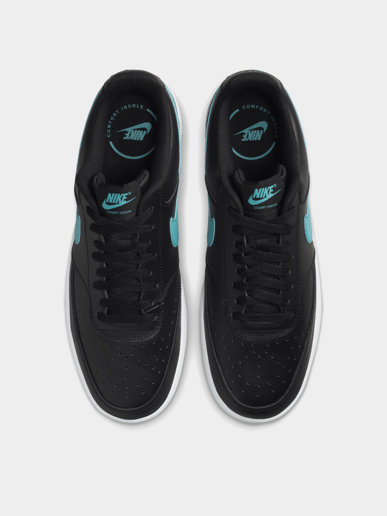 Кеды низкие NIKE Court Vision Lo модель HF0103-001 Фото