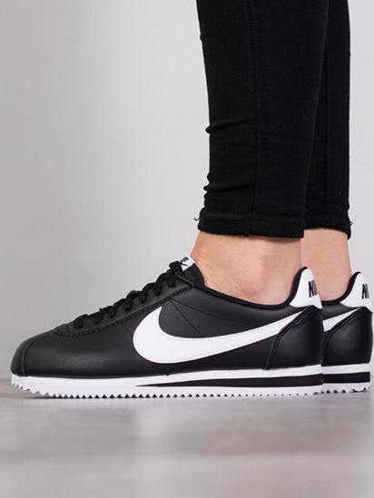 Кросівки NIKE CLASSIC CORTEZ LEATHER модель 807471-010 — фото 6 - INTERTOP