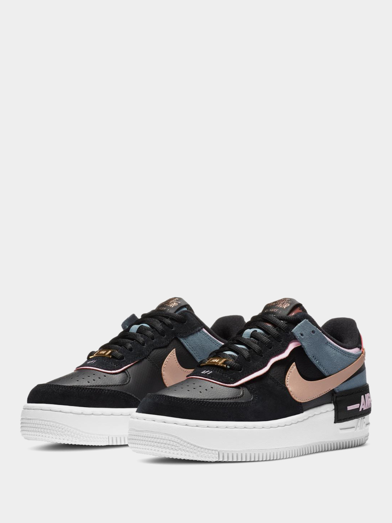 Кеды низкие NIKE Air Force 1 Shadow модель CU5315-001 Фото