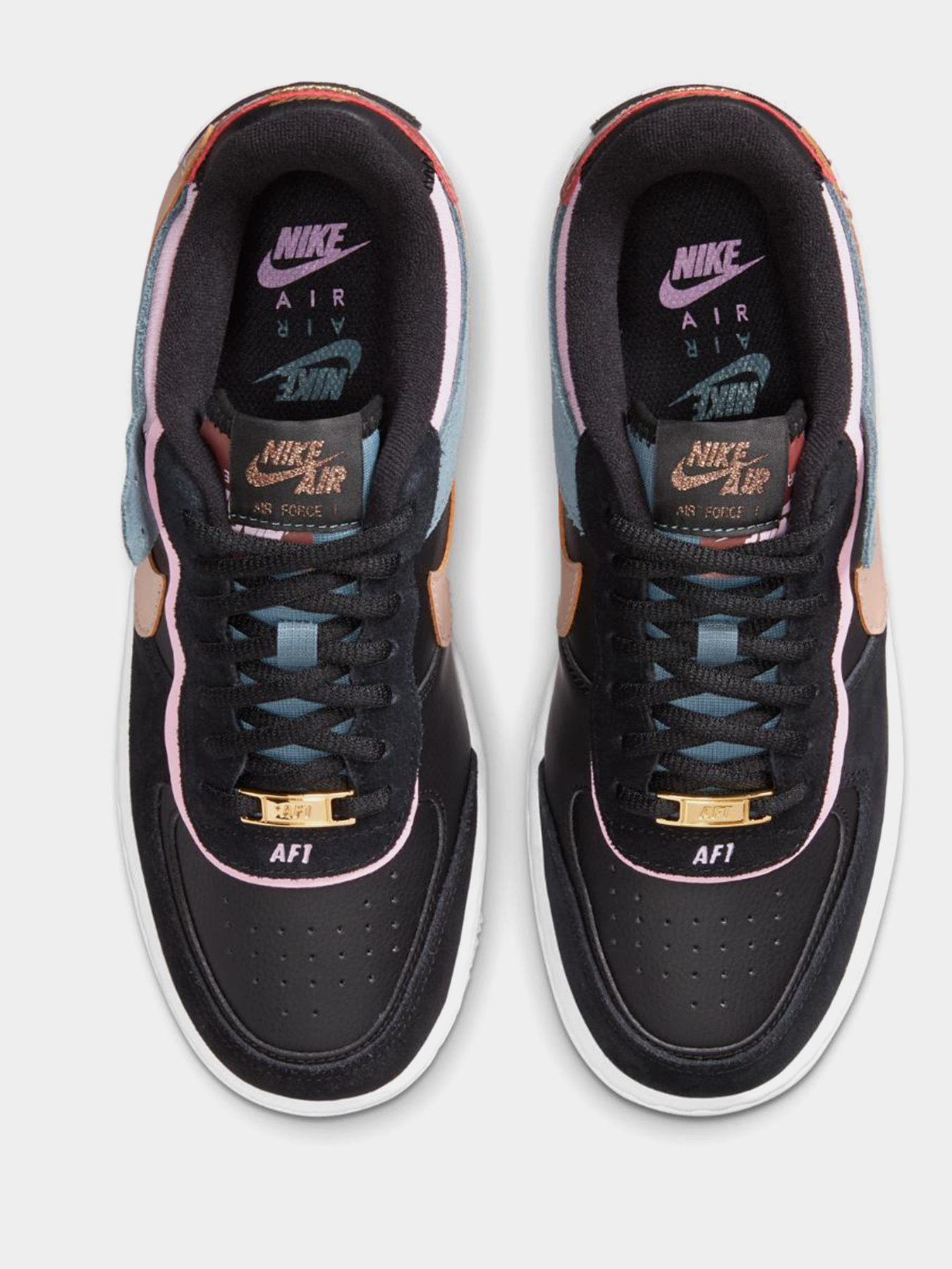 Кеды низкие NIKE Air Force 1 Shadow модель CU5315-001 Фото