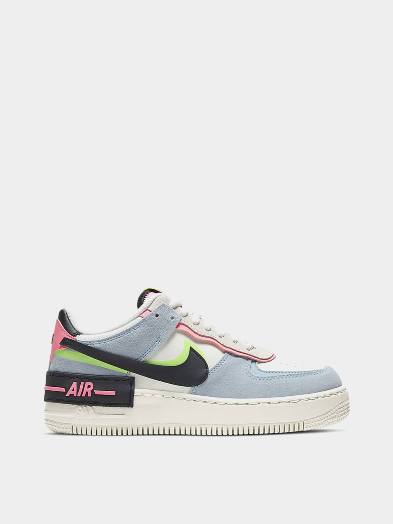Кеды низкие NIKE  Air Force 1 Shadow модель CU8591-101 Фото