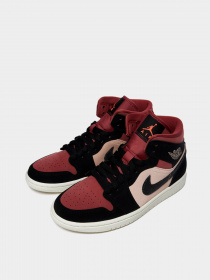 Кеди високі NIKE Air Jordan 1 Mid модель BQ6472-202 Кеди високі NIKE Air Jordan 1 Mid модель BQ6472-202 Фото