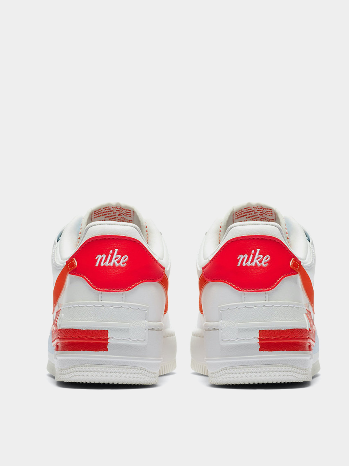 Кроссовки повседневные NIKE Air Force 1 Shadow SE White модель CQ9503-100 Кроссовки повседневные NIKE Air Force 1 Shadow SE White модель CQ9503-100 Фото