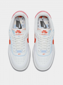 Кроссовки повседневные NIKE Air Force 1 Shadow SE White модель CQ9503-100 Кроссовки повседневные NIKE Air Force 1 Shadow SE White модель CQ9503-100 Фото