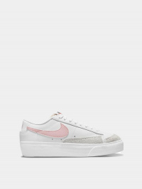 Білий/сірий - Кеди низькі NIKE Blazer Low Platform