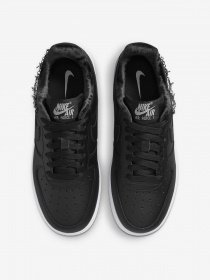 Кеды низкие NIKE Air Force 1 Low Black Pendant модель DD1525-001 Фото