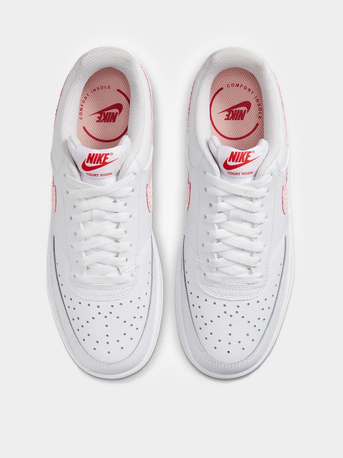 Кеды низкие NIKE Court Vision Low модель DQ9321-100 Фото