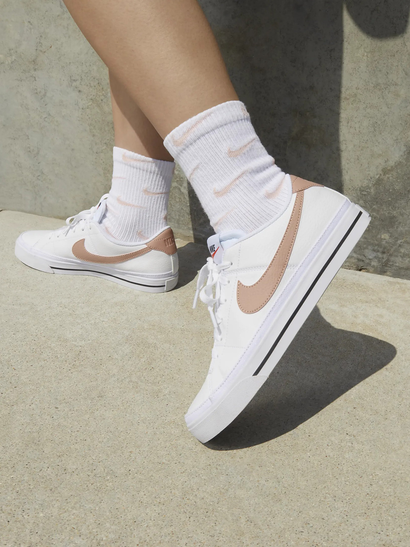 Кеды низкие NIKE Court Legacy Next Nature модель DH3161-103 Фото