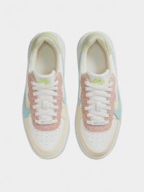 Кеды низкие NIKE Air Force 1 PLT.AF.ORM модель DX2671-100 Фото