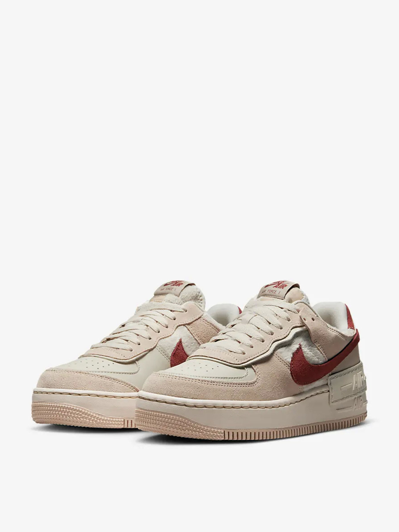 Кеды низкие NIKE Air Force 1 Shadow модель DZ4705-200 Кеды низкие NIKE Air Force 1 Shadow модель DZ4705-200 Фото