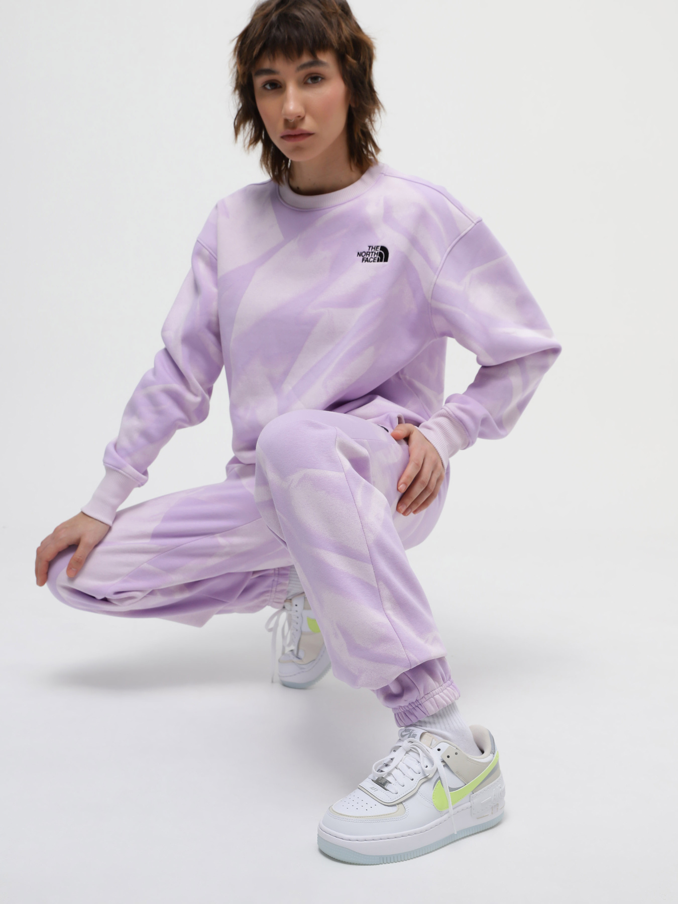 Кеды низкие NIKE Air Force 1 Shadow модель FB7582-100 Фото