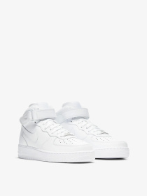Кеды высокие NIKE AIR FORCE 1 07 MID модель DD9625-100 Фото