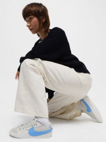 Кеды низкие NIKE BLAZER LOW 77 JUMBO модель DQ1470-003 Фото