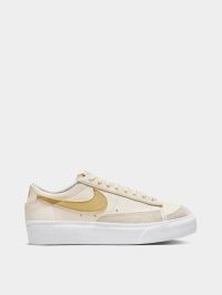 Бежевий - Кеди низькі NIKE Blazer Low Platform