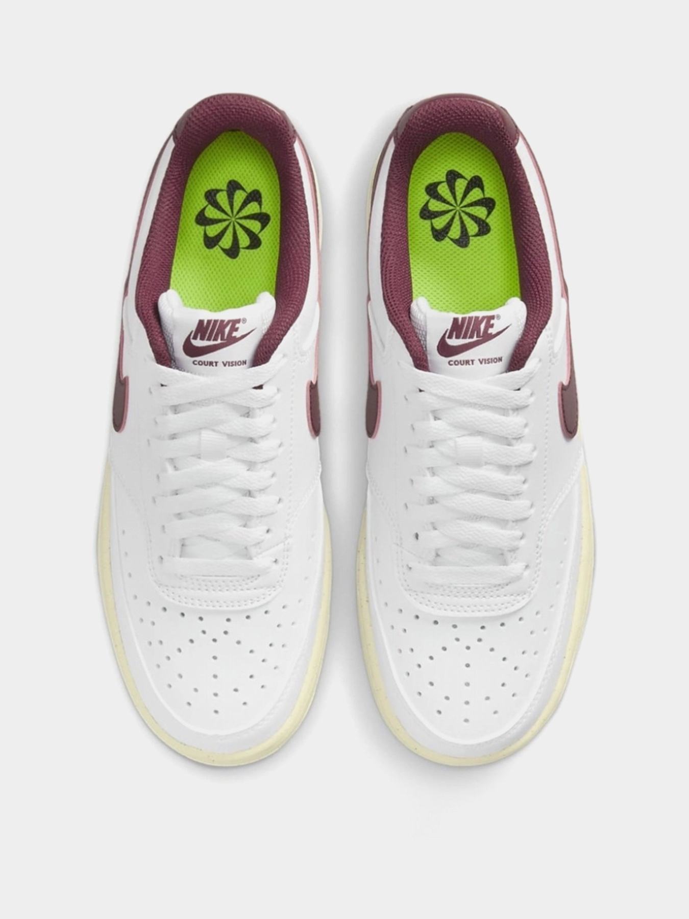 Кеды низкие NIKE COURT VISION LOW NEXT NATURE модель DH3158-106 Фото