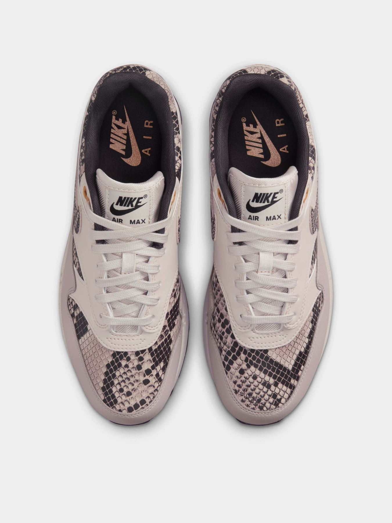 Кроссовки повседневные NIKE AIR MAX 1 SNAKESKIN модель HF5338-100 Фото
