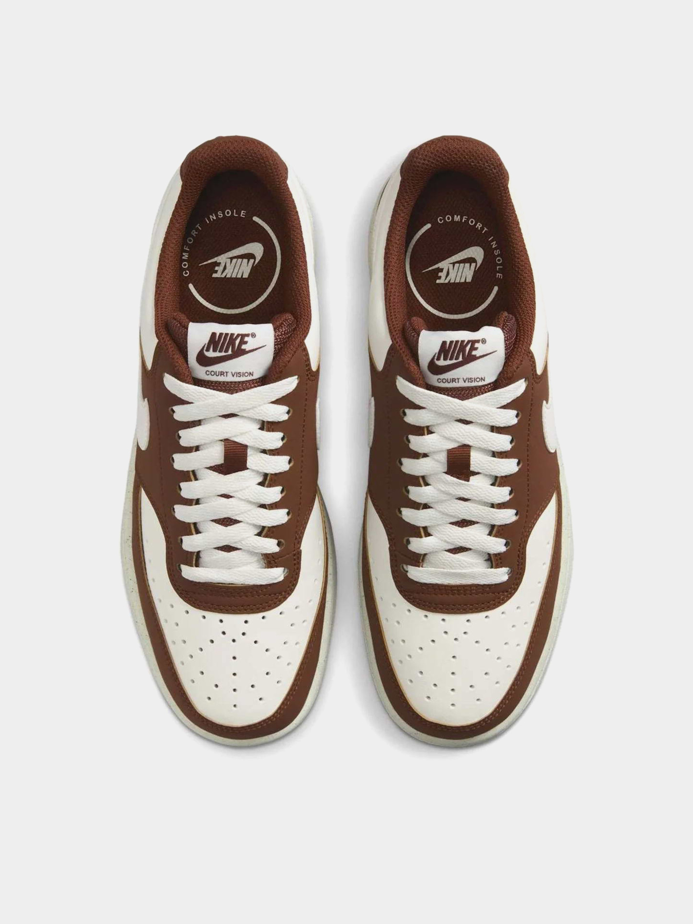 Кеди низькі NIKE COURT VISION LO модель IM1652-101 Фото