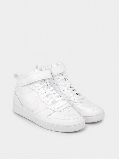 Кеди високі NIKE Court Borough Mid 2 модель CD7782-100 — фото 3 - INTERTOP