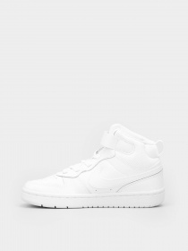 Кеды высокие NIKE Court Borough Mid 2 модель CD7783-100 Фото