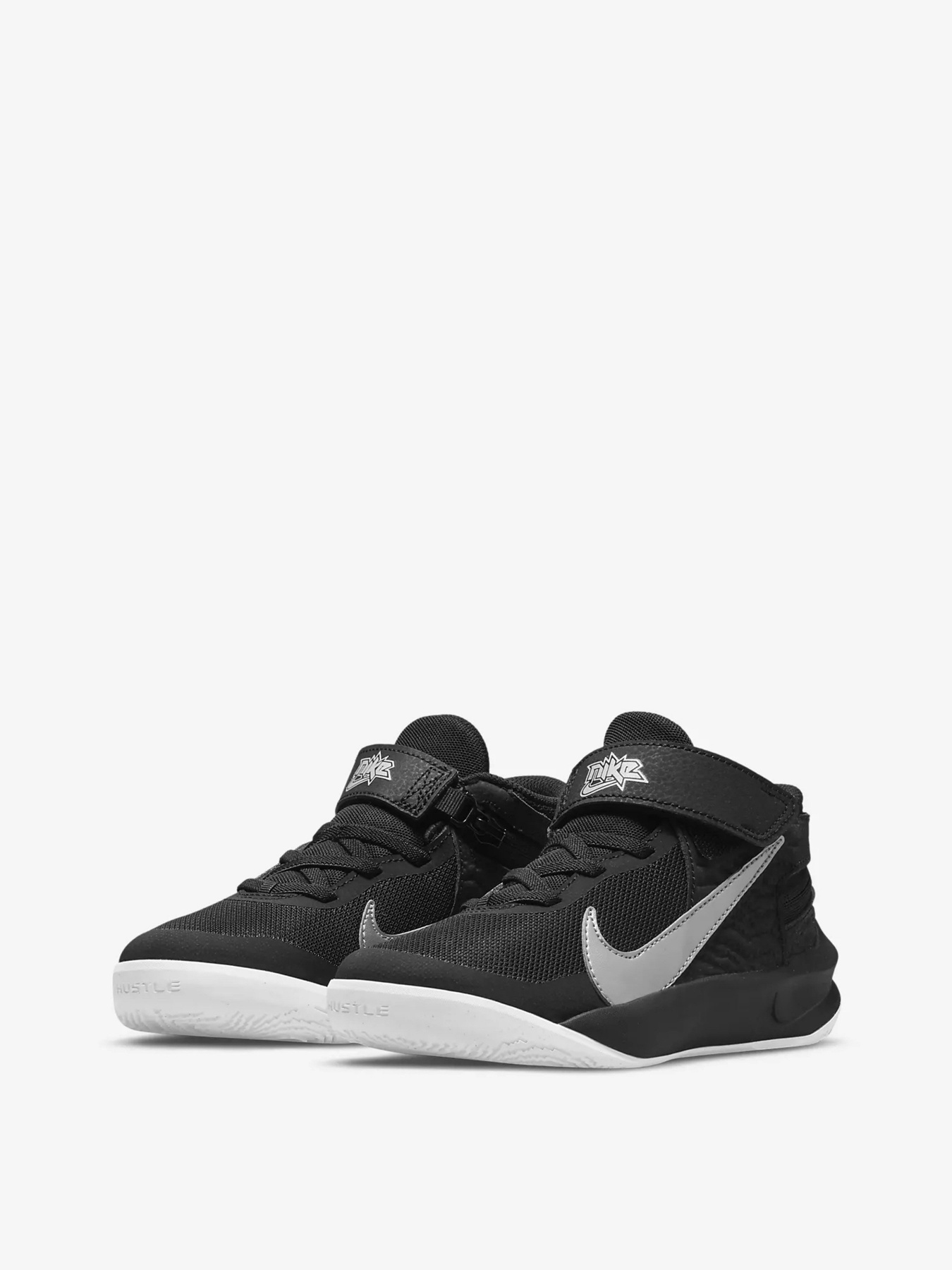 Кросівки для спорту NIKE Team Hustle D 10 FlyEase модель DD7302-004 Кросівки для спорту NIKE Team Hustle D 10 FlyEase модель DD7302-004 Фото