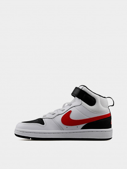 Кеди високі NIKE Court Borough Mid 2 модель CD7783-110 — фото - INTERTOP