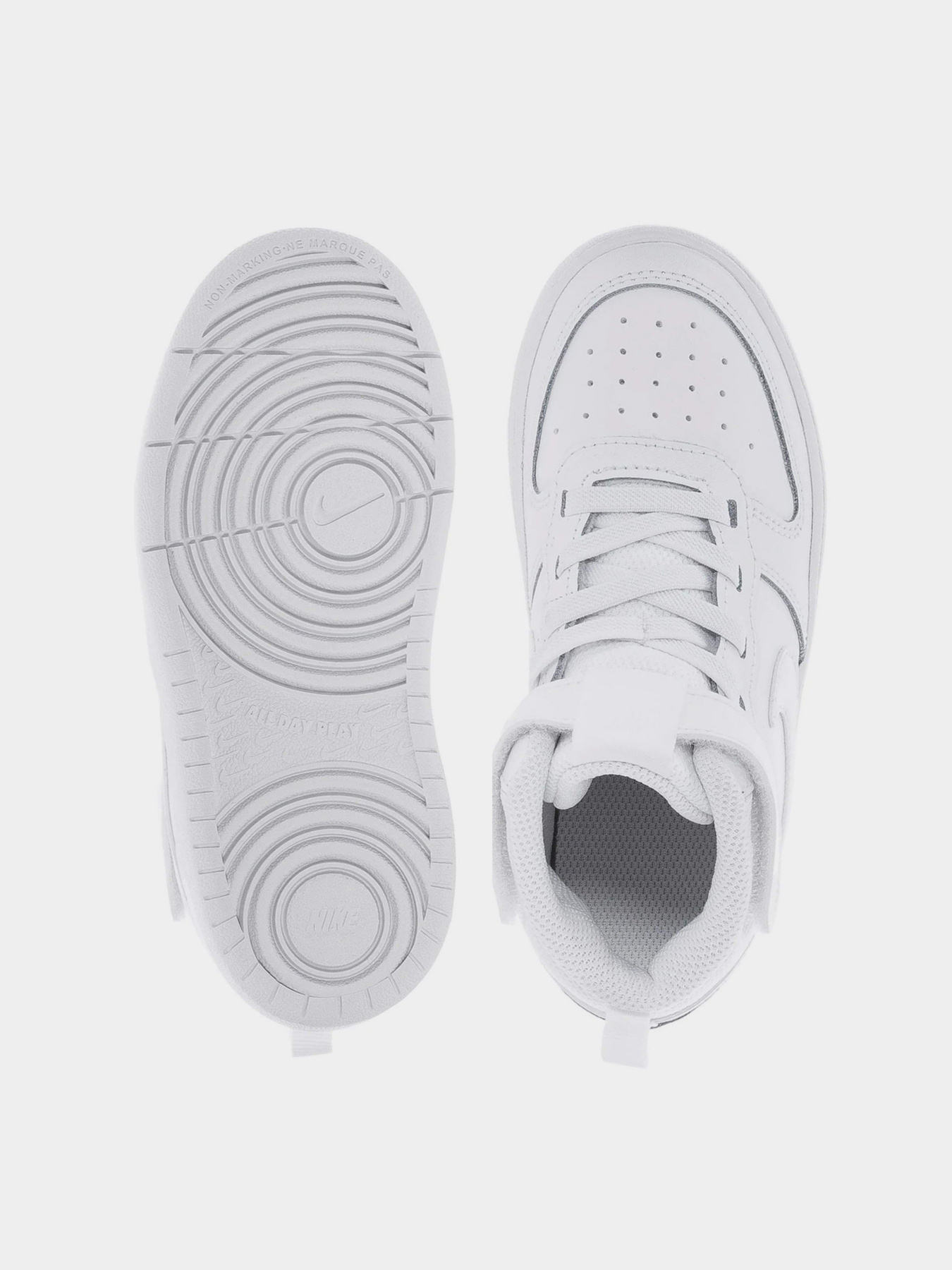 Кеды высокие NIKE Court Borough Mid 2 модель CD7784-100 Фото