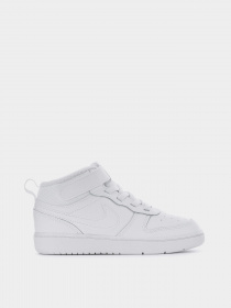 Кеды высокие NIKE Court Borough Mid 2 модель CD7784-100 Кеды высокие NIKE Court Borough Mid 2 модель CD7784-100 Фото