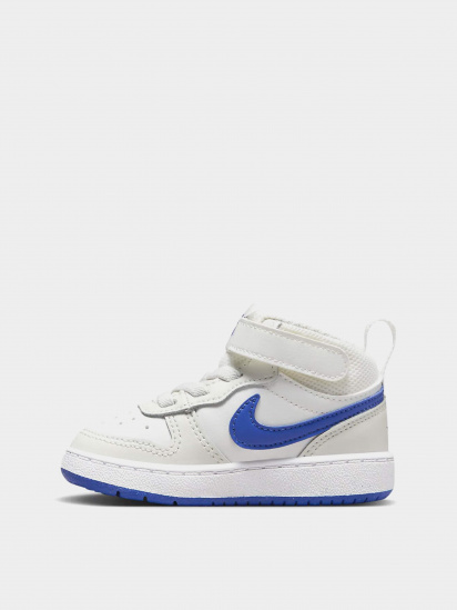 Кеди високі NIKE Court Borough Mid 2 модель CD7784-113 — фото - INTERTOP