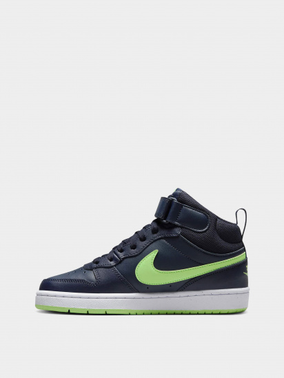 Кеди високі NIKE Court Borough Mid 2 модель CD7782-403 — фото - INTERTOP