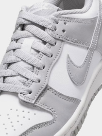 Кроссовки повседневные NIKE DUNK LOW BG модель FB9109-123 Фото