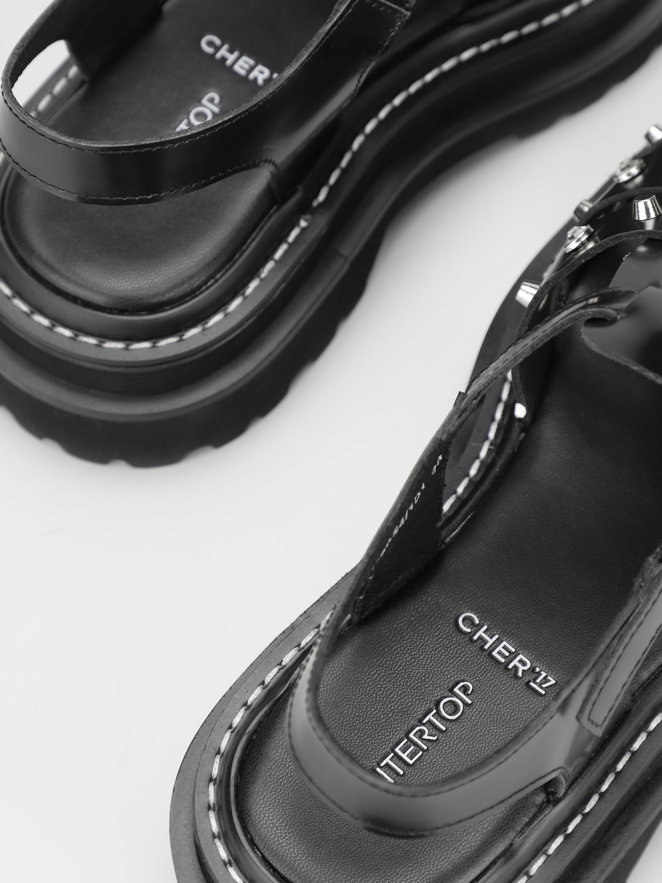 Босоножки CHER '17 INTERTOP модель 111-6654/101 Босоножки CHER '17 INTERTOP модель 111-6654/101 Фото