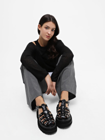 Босоножки CHER '17 INTERTOP модель 111-6654/101 Босоножки CHER '17 INTERTOP модель 111-6654/101 Фото