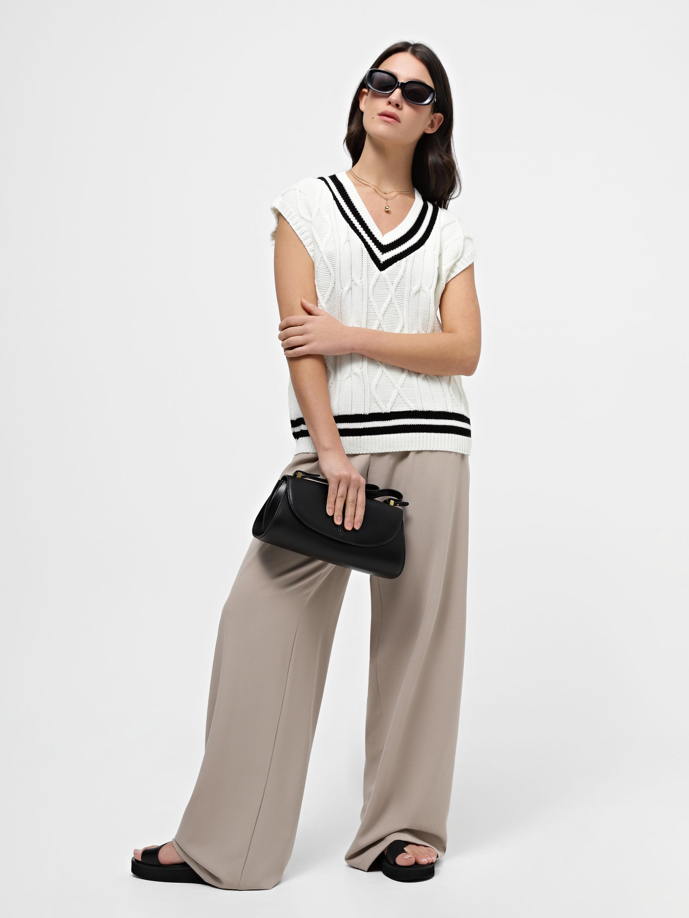 Штани палаццо CHER '17 INTERTOP модель CH0224074/01 Фото