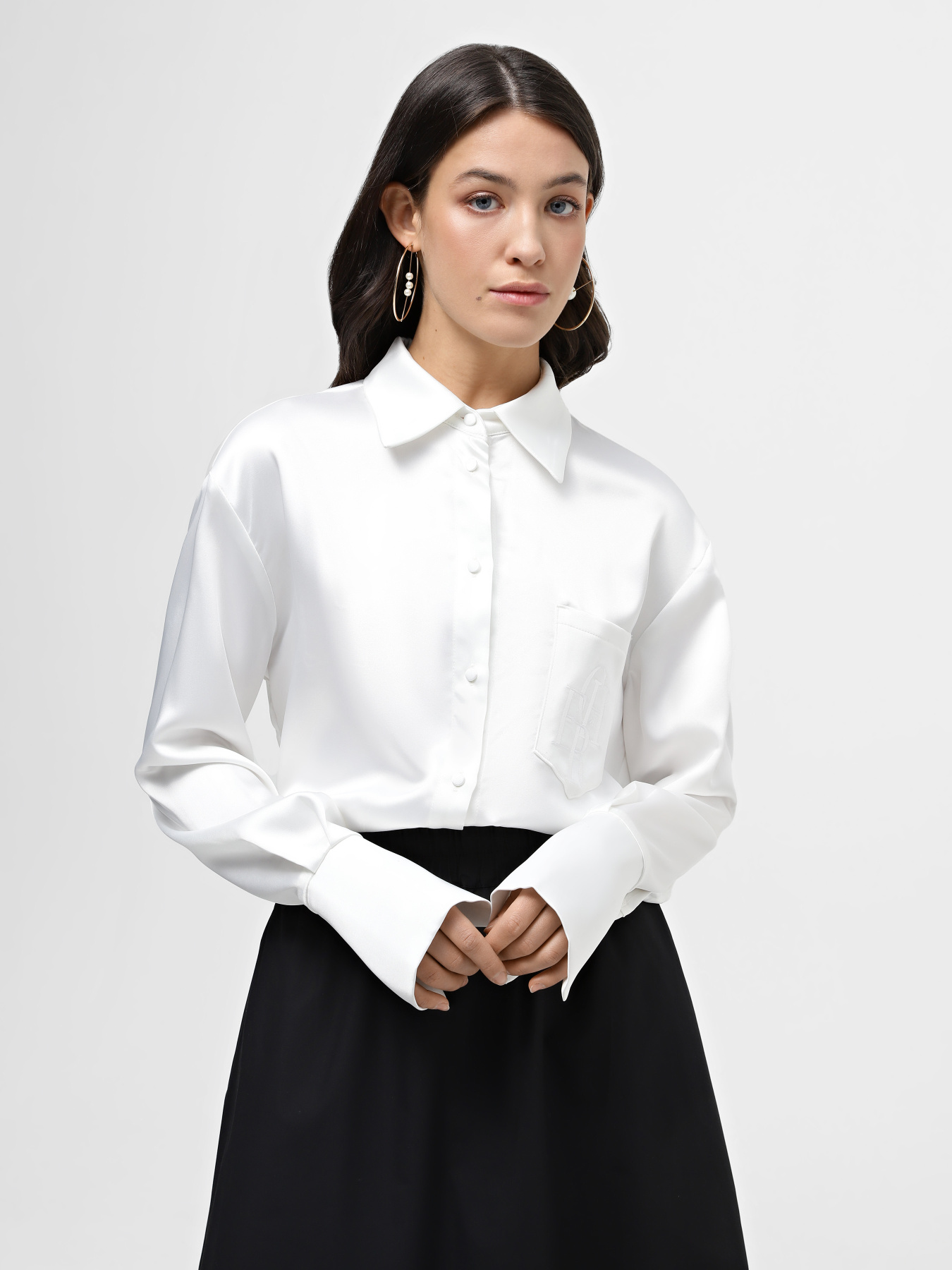 Блуза CHER '17 INTERTOP модель CH0124008/02 Блуза CHER '17 INTERTOP модель CH0124008/02 Фото