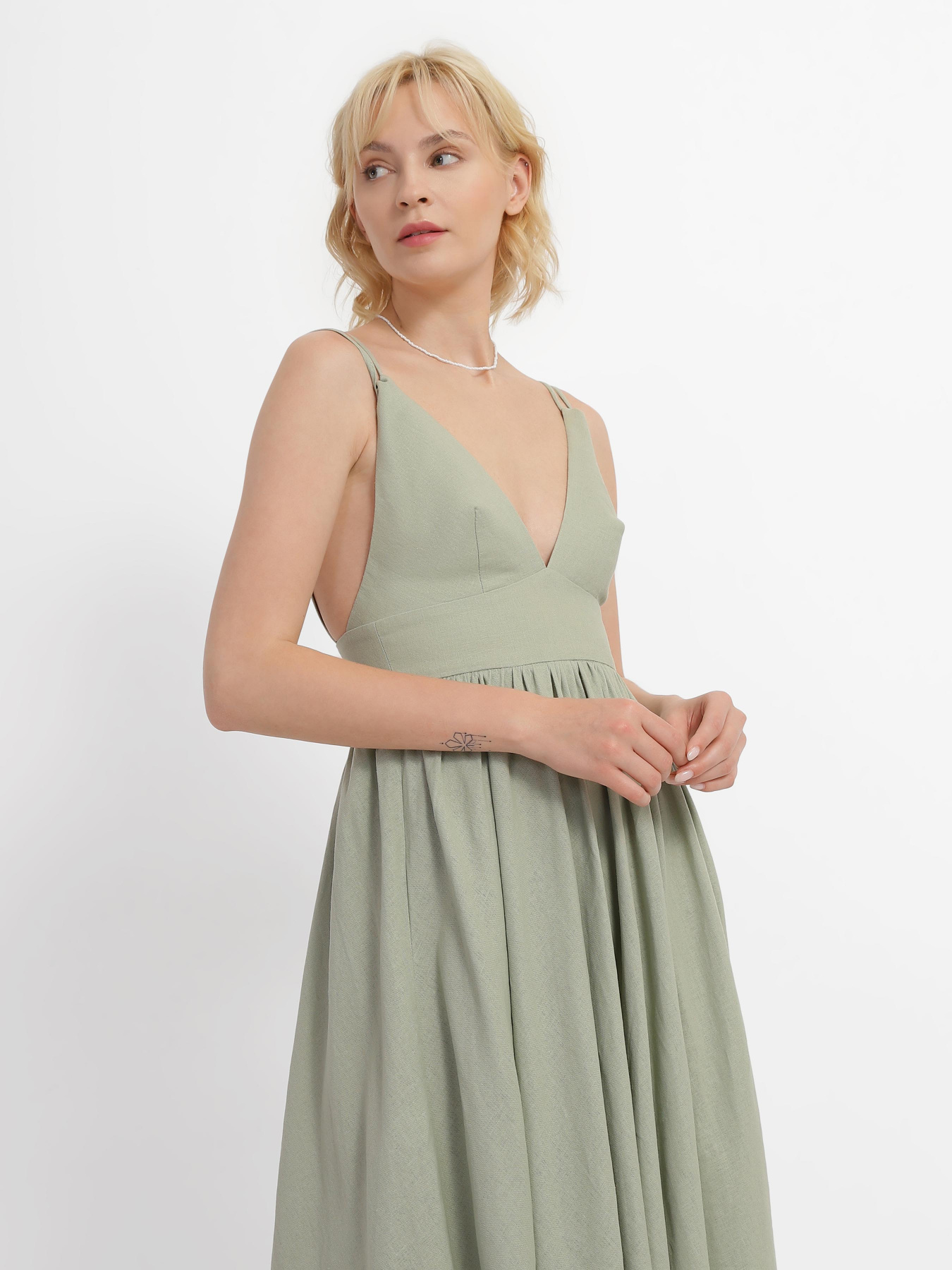 Сукня максі CHER '17 INTERTOP модель 02509SS23-01 Фото