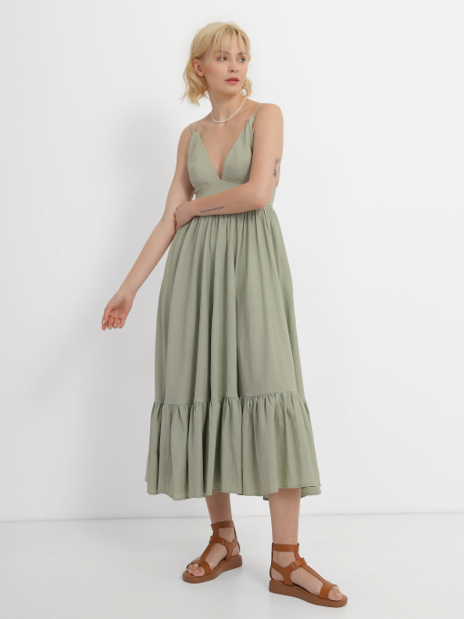 Платье макси CHER '17 INTERTOP модель 02509SS23-01 Фото