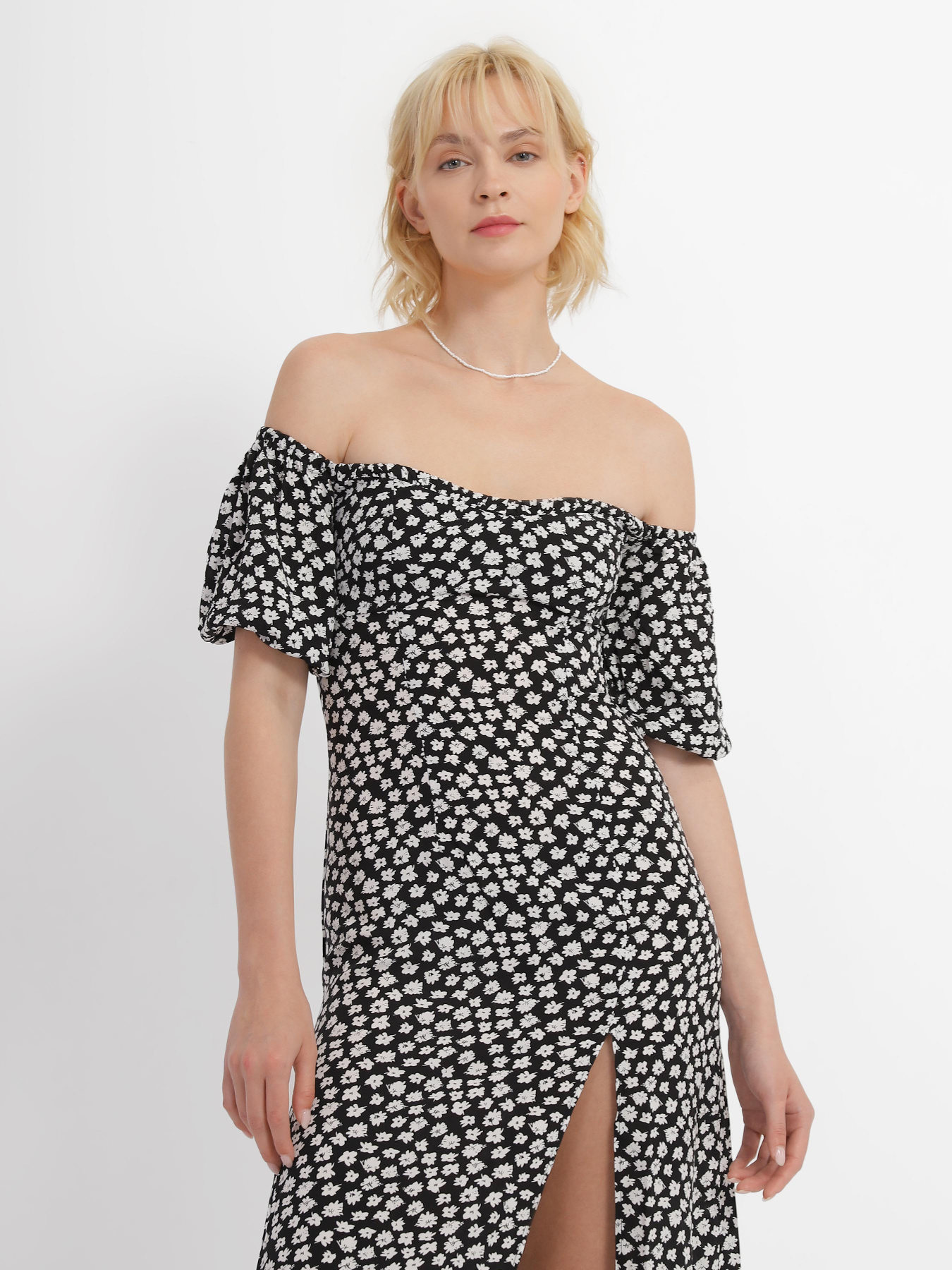 Платье миди CHER '17 INTERTOP модель 02532SS23-02 Фото