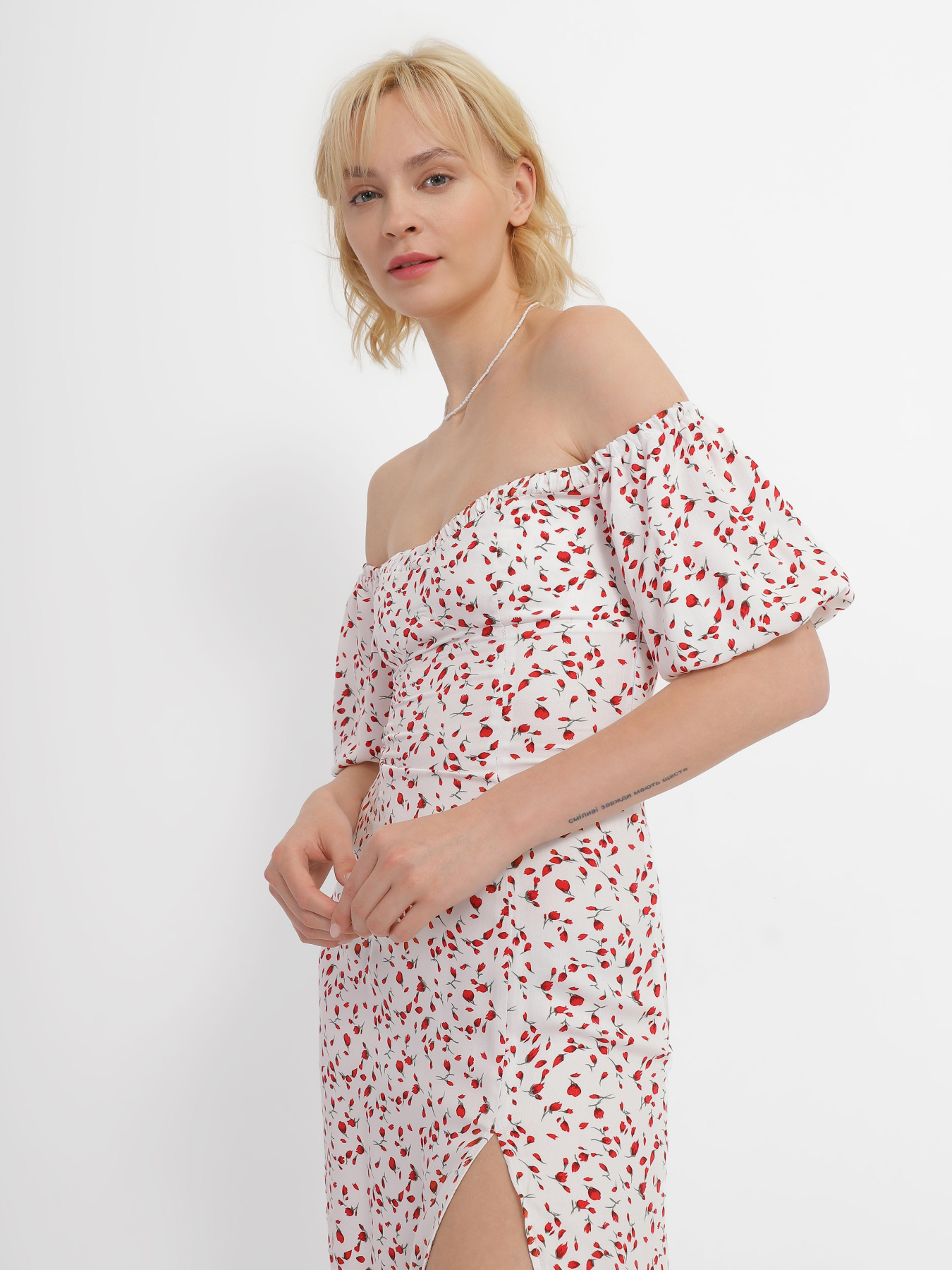 Сукня міді CHER '17 INTERTOP модель 02532SS23-03 Фото