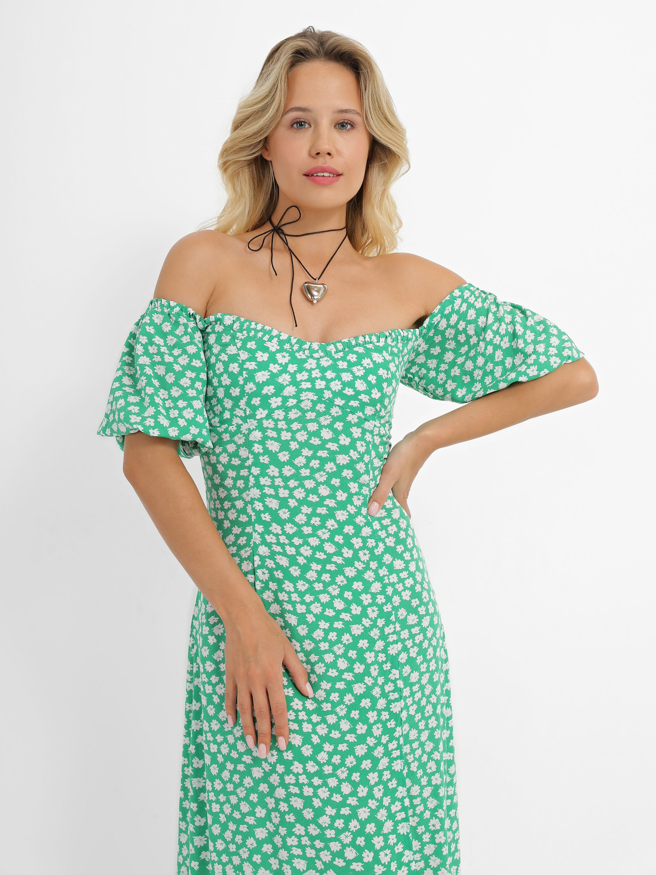 Платье миди CHER '17 INTERTOP модель 02532SS23-04 Фото