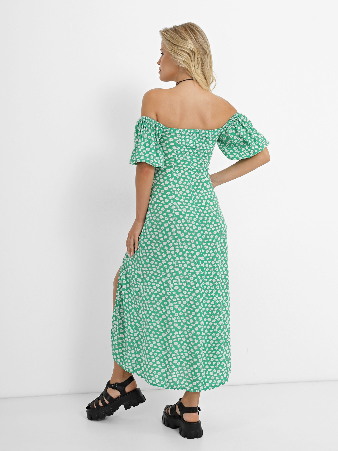 Платье миди CHER '17 INTERTOP модель 02532SS23-04 Фото