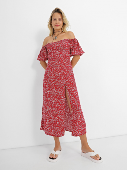 Сукня міді CHER '17 INTERTOP модель 02532SS23-05 Фото