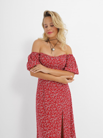 Сукня міді CHER '17 INTERTOP модель 02532SS23-05 Фото