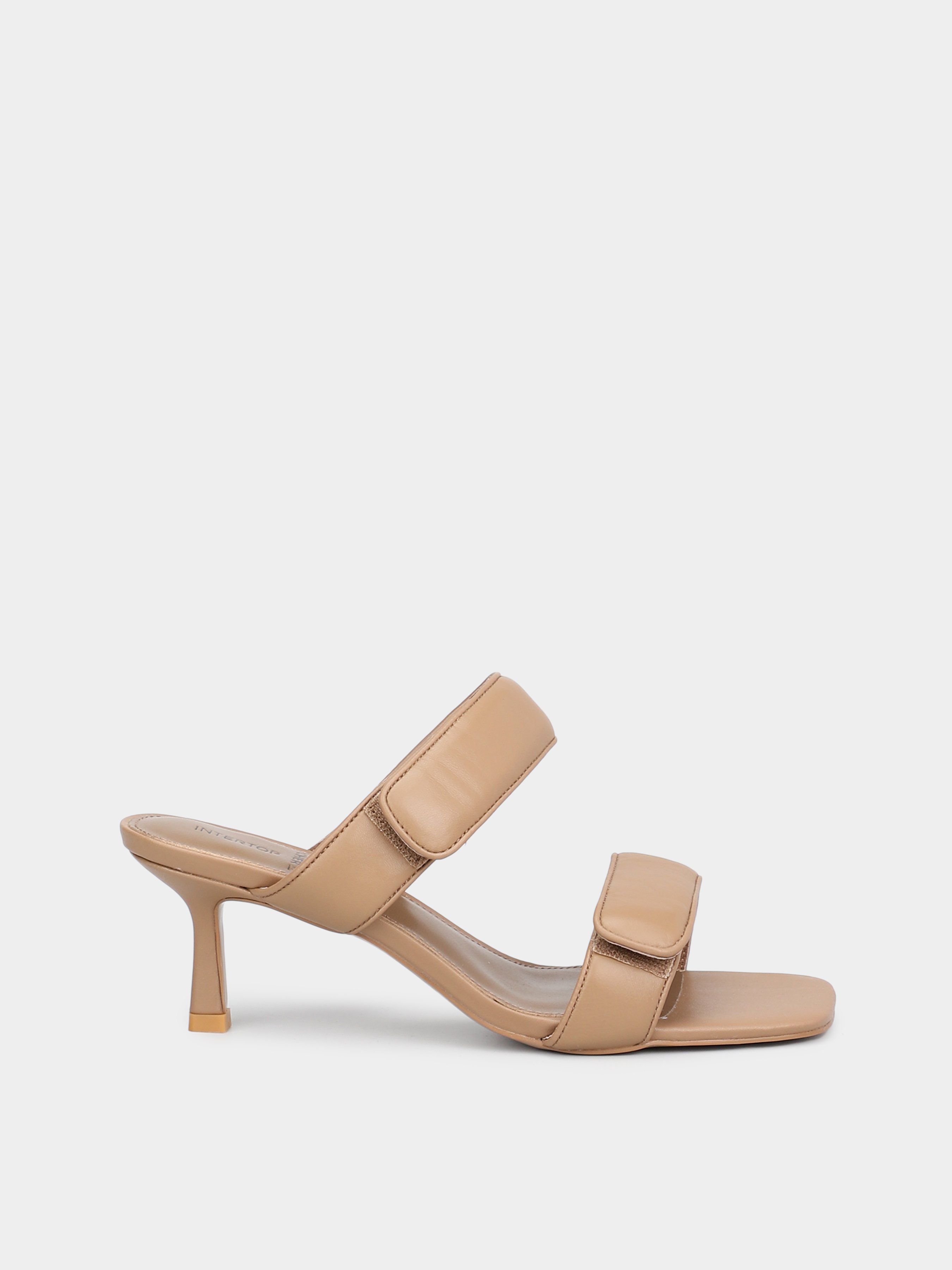 Шкіряне Жіноче Сабо CHER '17 INTERTOP  (CHE5) колір бежевий