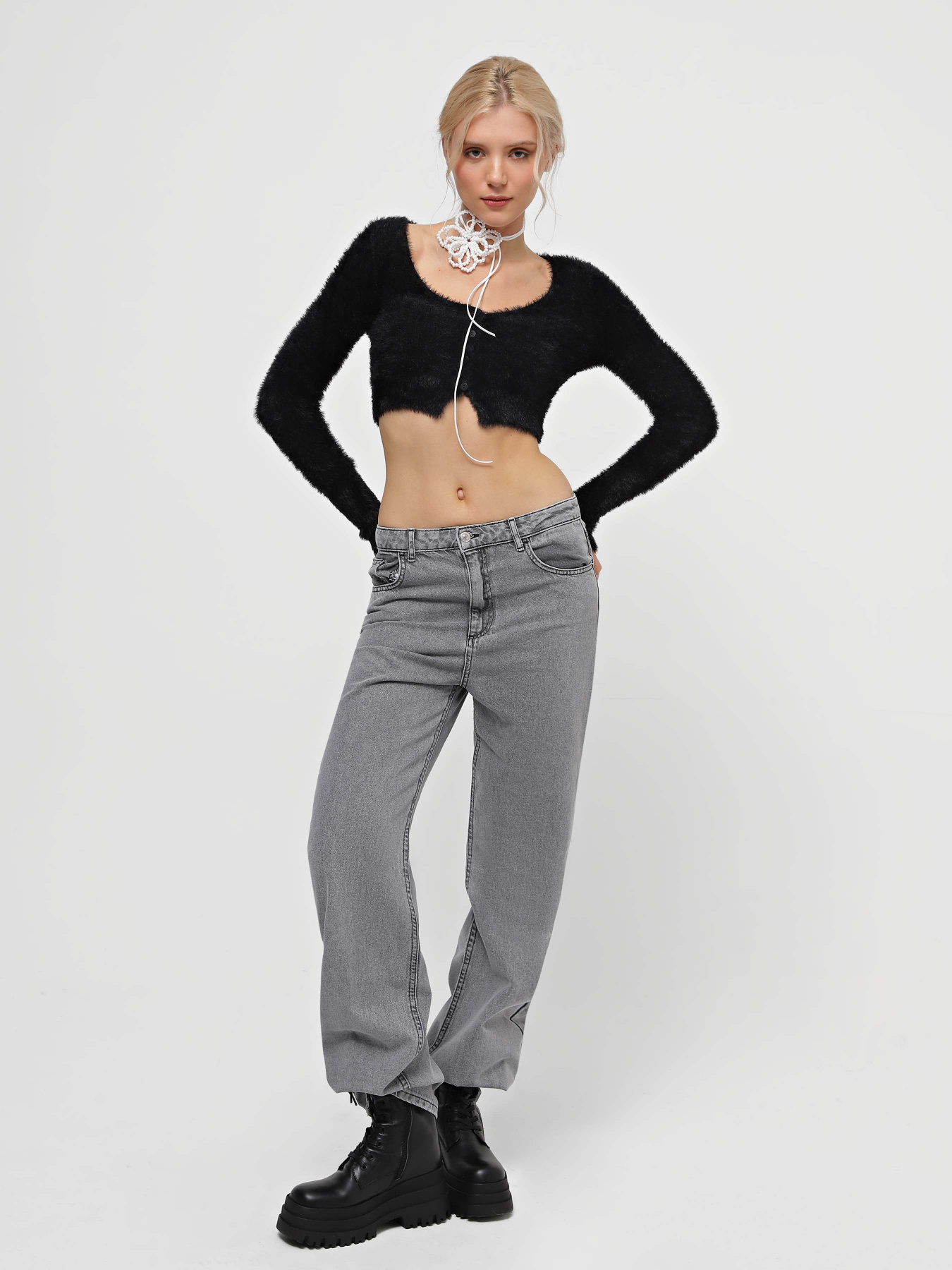 Кардиган CHER '17 INTERTOP модель 02641FW24 Фото