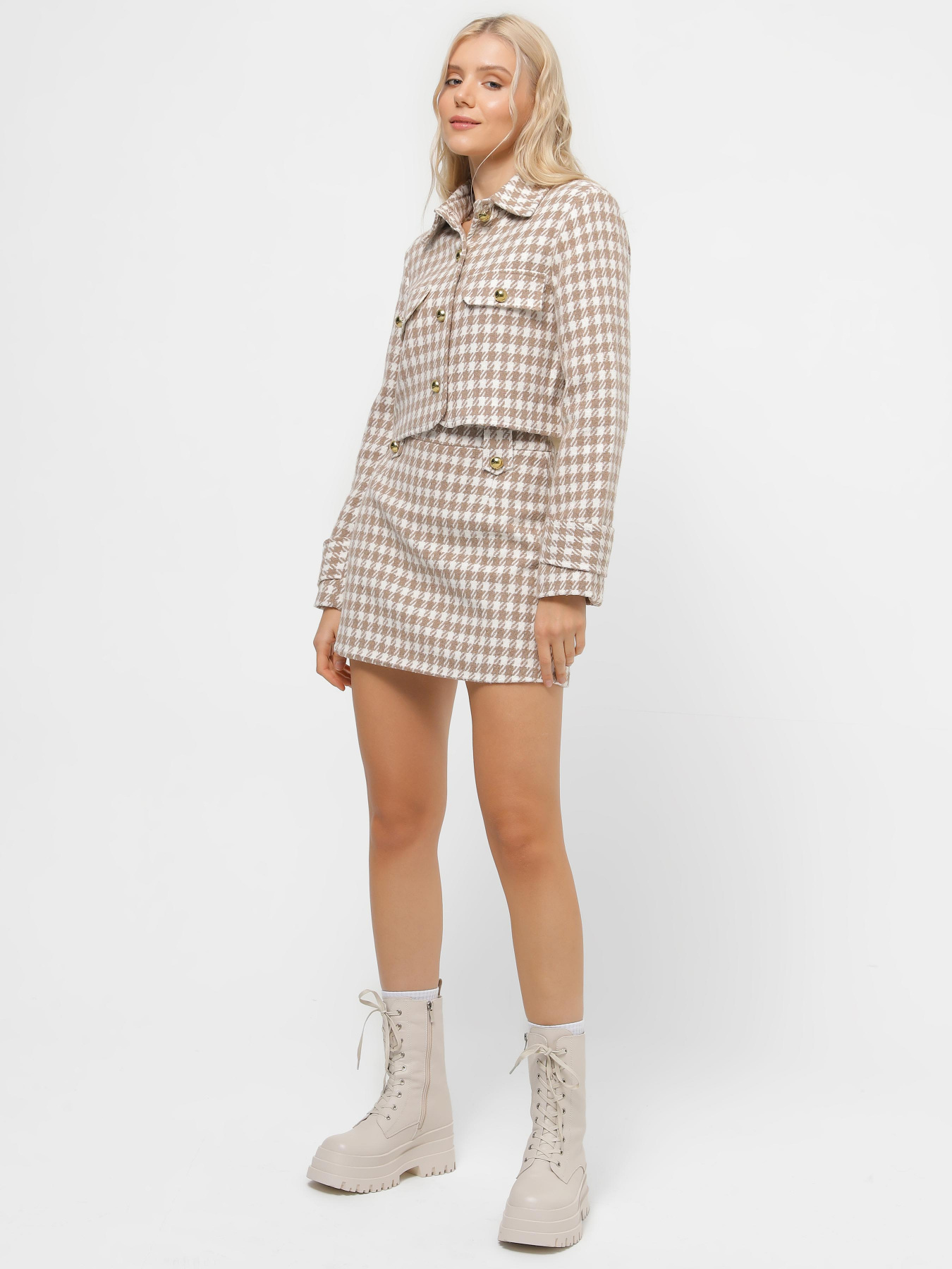 Деловой костюм CHER '17 INTERTOP модель 02622FW24-01 Фото