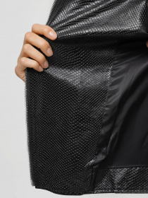 Шкіряна куртка CHER '17 INTERTOP модель 02643FW24 Фото